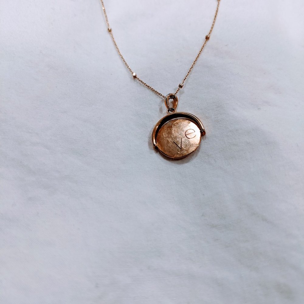 Anthropologie love necklace pendant - Picture 5 of 8